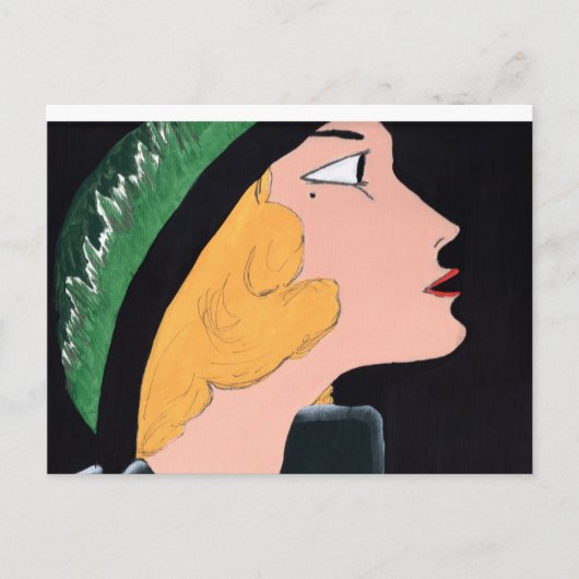 一見の郵便はがきを得ました ポストカード (正面)