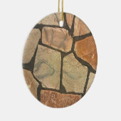 一見を舗装する装飾的な石 セラミックオーナメント (右)