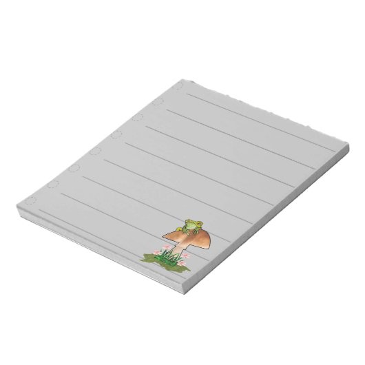 一覧に表示するカエル ノートパッド (回転)