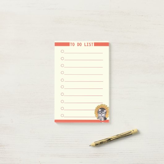 一覧やかわいい犬をカスタマイズ ポストイット (デスク上)