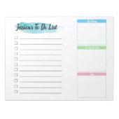 一覧パーソナライズされたを表示する – ボックスを分割する ノートパッド (正面)