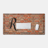 一角レンガの壁 デスクマット (キーボード&マウス)