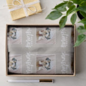 一角写真トープとメリークリスマス 薄葉紙 (ギフト)