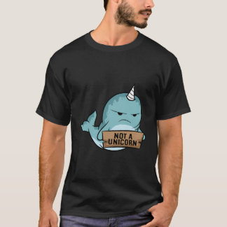 一角獣でないナチュラル Tシャツ