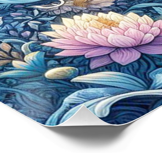 一角獣と月 ポスター (コーナー)