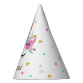 一角獣のパーティーパーティー用の一角獣帽 パーティーハット (右)