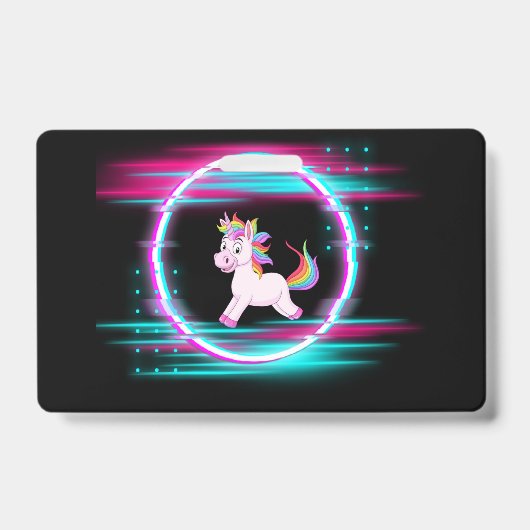 一角獣の愛   バッジ (正面)