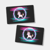 一角獣の愛   バッジ (正面＆裏面)