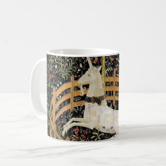 『一角獣の捕獲』 コーヒーマグカップ (正面左)