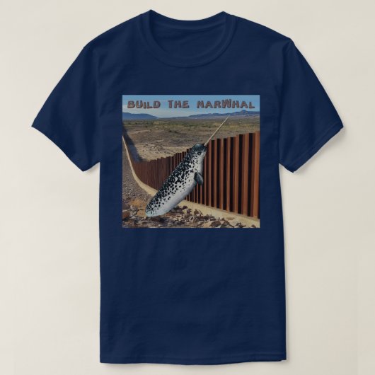 一角獣を築こう Tシャツ (デザイン正面)