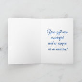 一角獣サンキューカード サンキューカード (内部)