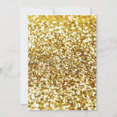 一角獣招待状金ゴールド 招待状 (裏面)