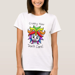 一角獣熱狂する毛は嫌気におもしろいだ Tシャツ