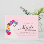 一角獣誕生会 招待状 (スタンド正面)