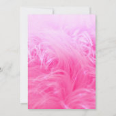 一角獣誕生日の招待状 招待状 (裏面)