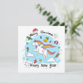 一角獣(ユニコーン)と聖降誕祭 シーズンカード (スタンド正面)