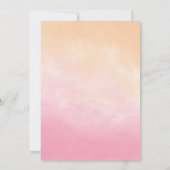 一角獣（ユニコーン）誕生会3年前 招待状 (裏面)