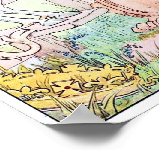 一角獣（ライオン） ポスター (角)