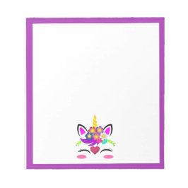 一角花 ノートパッド