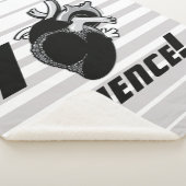 一解剖学ハート シェルパブランケット (3/4)