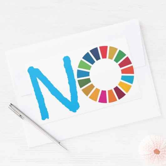 一言で言えば全てのステッカー 長方形シール (封筒)