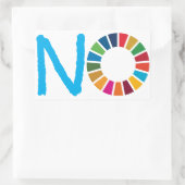 一言で言えば全てのステッカー 長方形シール (バッグ)