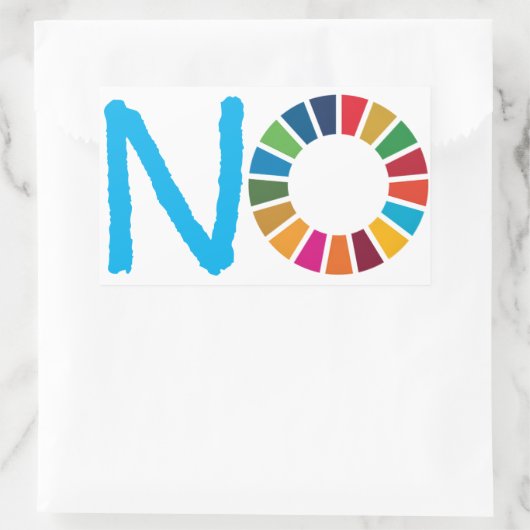 一言で言えば全てのステッカー 長方形シール (バッグ)