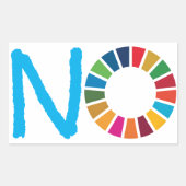 一言で言えば全てのステッカー 長方形シール (正面)