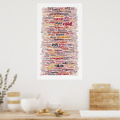 一言医療診断ポスター ポスター (キッチン)