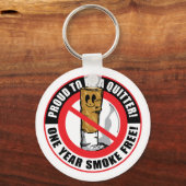 一誇りを持った年を争う キーホルダー (正面)