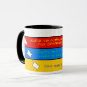 一貫性のレベル マグカップ (正面左)