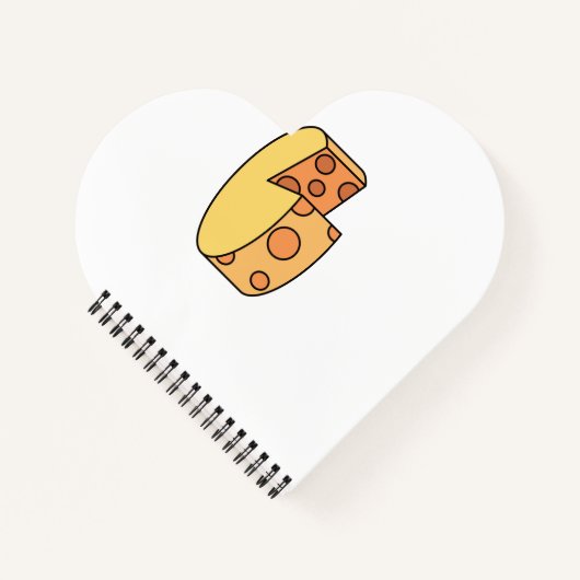 一輪のチーズ ノートブック (正面)