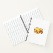 一輪のチーズ ノートブック (内部)