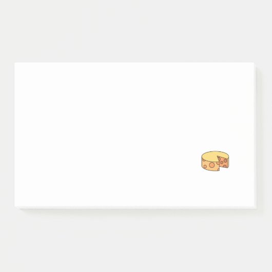 一輪のチーズ ポストイット (正面)