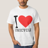 一輪車が好き Tシャツ (正面)