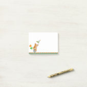 一輪車のアート投稿itにおもしろいのウィムシーなrhinoがメモする ポストイット (デスク上)