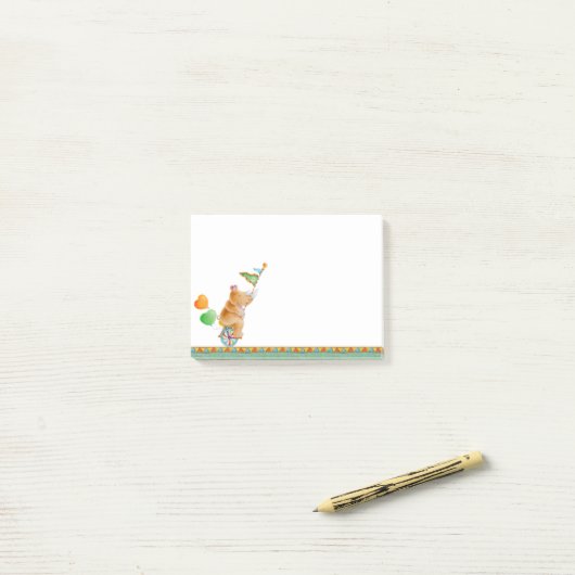 一輪車のアート投稿itにおもしろいのウィムシーなrhinoがメモする ポストイット (デスク上)