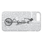一輪車のスケルトン Case-Mate iPhoneケース (裏面(横))