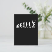 一輪車ジャグリングサーカスアーティストジャグラー ポストカード (スタンド正面)