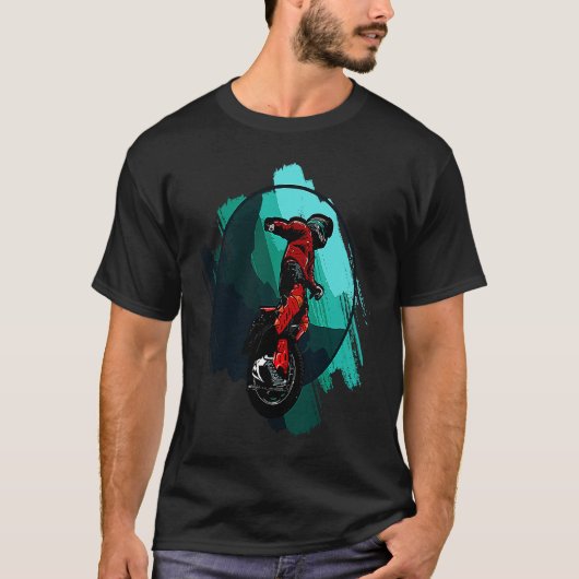 一輪車スポーツ Tシャツ (正面)