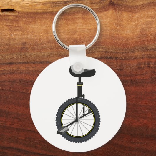 一輪車 キーホルダー (正面)