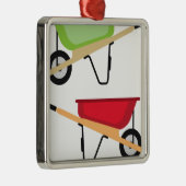 一輪車 メタルオーナメント (右)