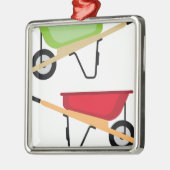 一輪車 メタルオーナメント (左)