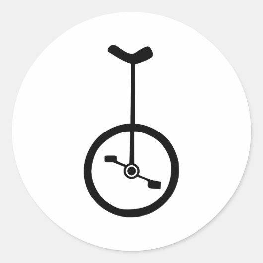 一輪車 ラウンドシール (正面)