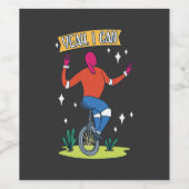 一輪車 – Yeah I Can ワインラベル (シングルラベル)