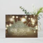 一連のさびしい結婚式招待状 招待状 (スタンド正面)