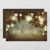 一連のさびしい結婚式招待状 招待状 (正面/裏面)