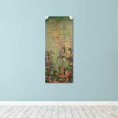 一連のパネルに描かれた水 キャンバスプリント (インサイチュ (ウッドフロア))