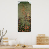 一連のパネルに描かれた水 ポスター (キッチン)