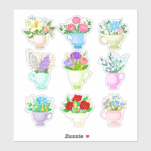 一連のブーケストシール シール (シート)